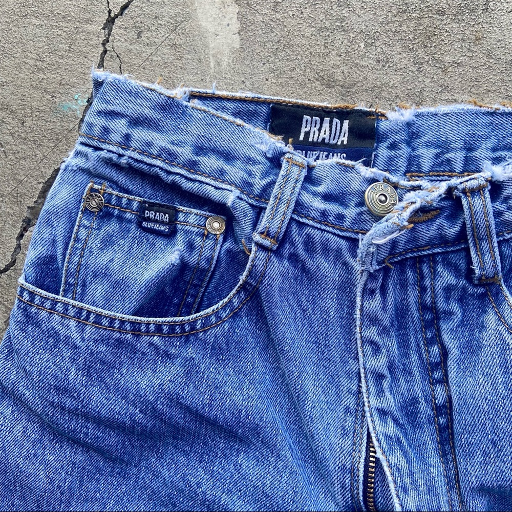 Vintage Prada Blue Jeans